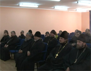 В Свято-Вознесенском Архиерейском подворье г. Набережные Челны состоялось собрание духовенства Казанской епархии.