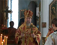 Правящий архиерей Казанской епархии совершил Божественную литургию в храме Казанской духовной семинарии.