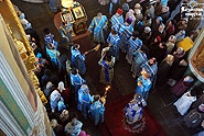 В праздник Благовещения архиепископ Анастасий возглавил богослужение в главном храме Казанской епархии. 