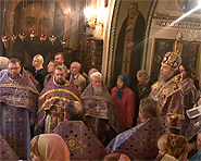 Архиепископ Анастасий возглавил престольные торжества в храме свв. Ярославских Чудотворцев.