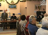 Проректор и воспитанники семинарии поздравили Казанское отделение Всероссийского Общества Слепых с Рождеством